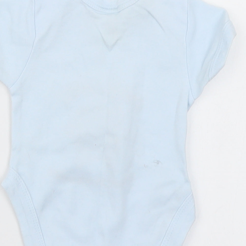 tubby teddy & co Boys Blue   Romper One-Piece Size 0-3 Months  - Bear