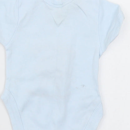 tubby teddy & co Boys Blue   Romper One-Piece Size 0-3 Months  - Bear