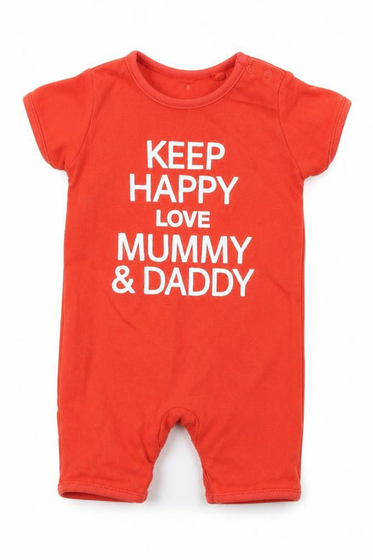 Next Baby Red   Romper One-Piece Size 0-3 Months