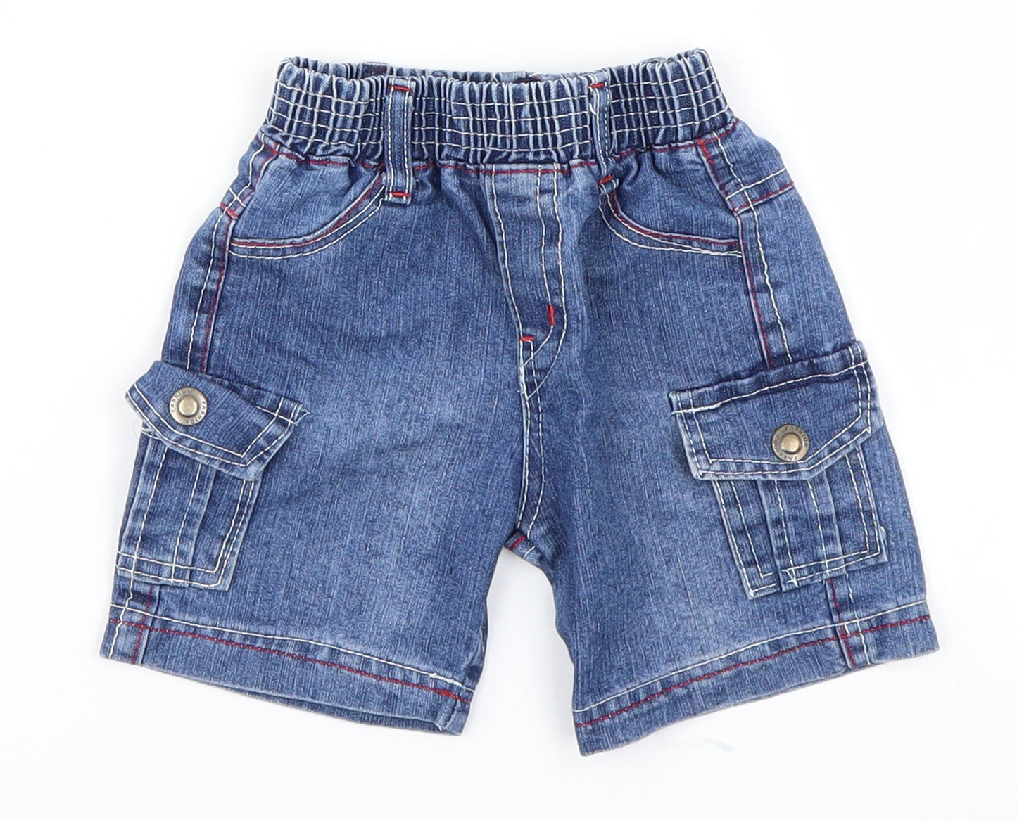 Cantarana Baby Blue  Denim Cropped Jeans Size 18 Months