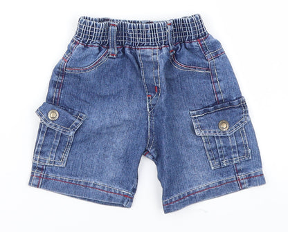 Cantarana Baby Blue  Denim Cropped Jeans Size 18 Months