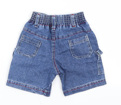 Cantarana Baby Blue  Denim Cropped Jeans Size 18 Months