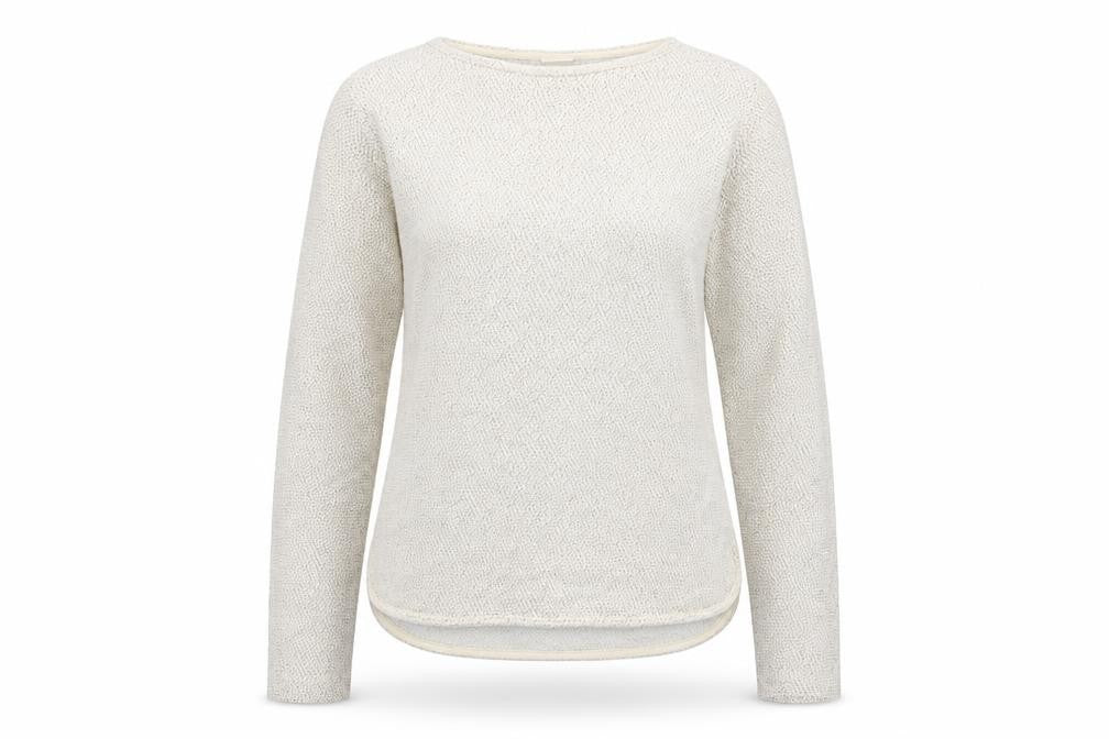 Womens UK Size XS H&M White Pullover Jumper