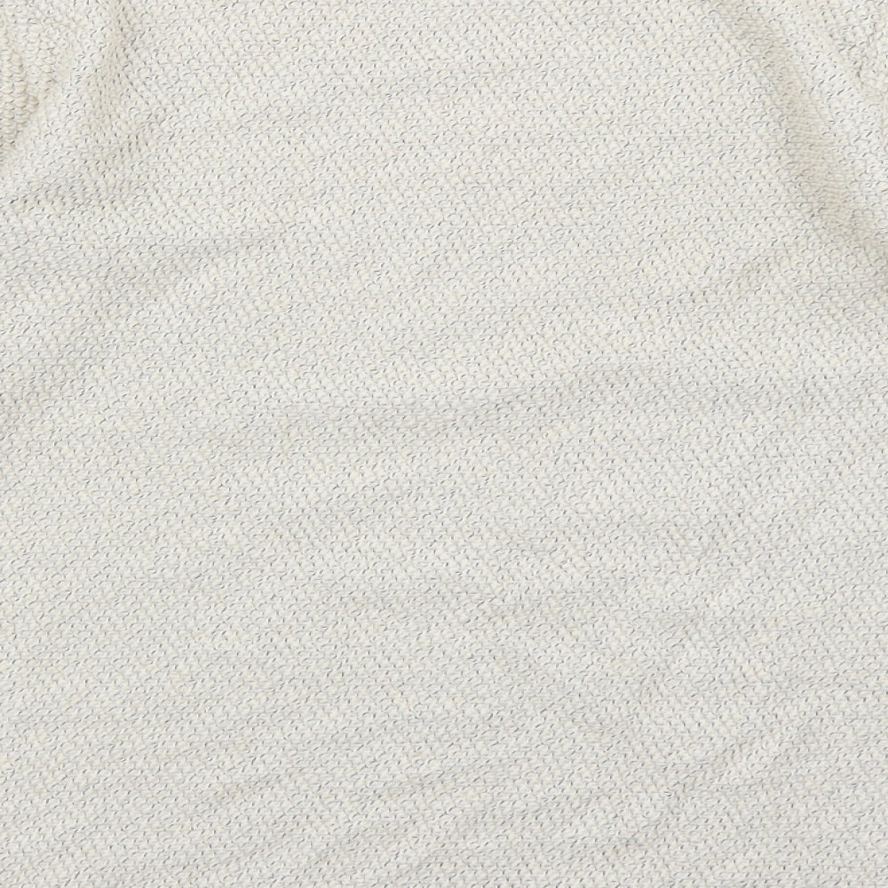 Womens UK Size XS H&M White Pullover Jumper