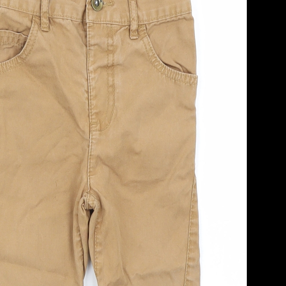 George Baby Brown   Cargo Trousers Size 12-18 Months