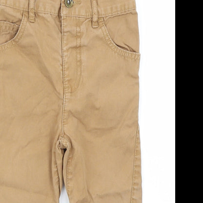George Baby Brown   Cargo Trousers Size 12-18 Months