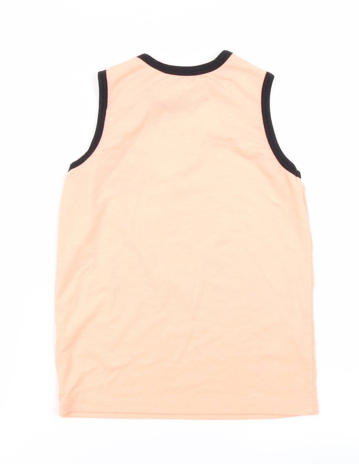 Primark Boys Orange   Basic Tank Size 8-9 Years
