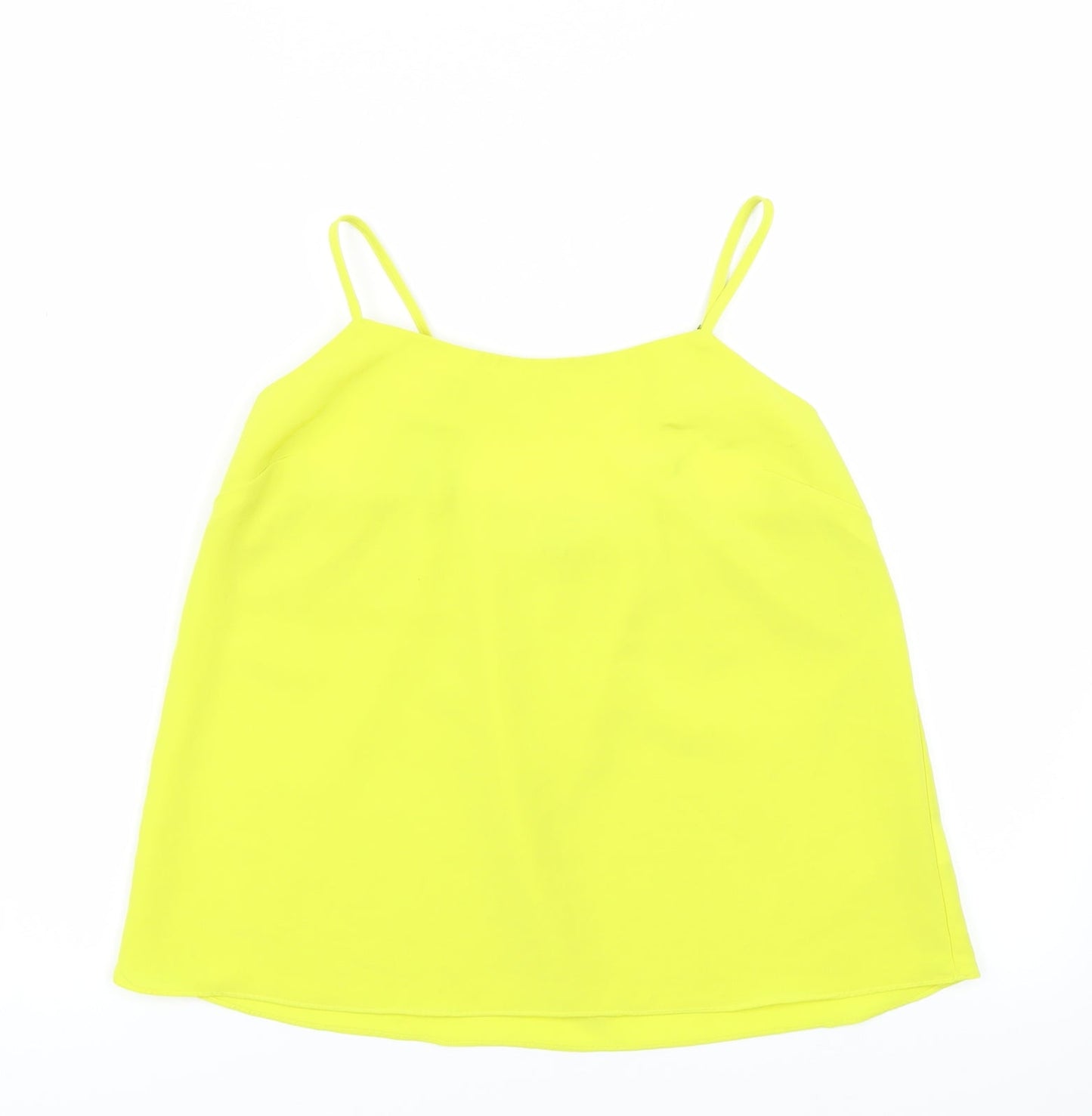 River Island Womens Yellow   Camisole Blouse Size 10