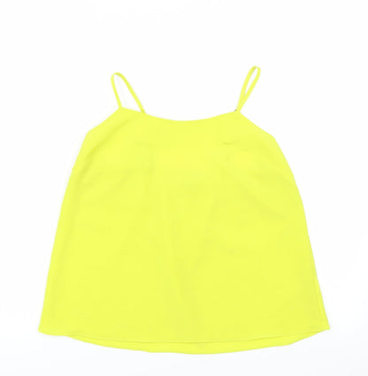 River Island Womens Yellow   Camisole Blouse Size 10