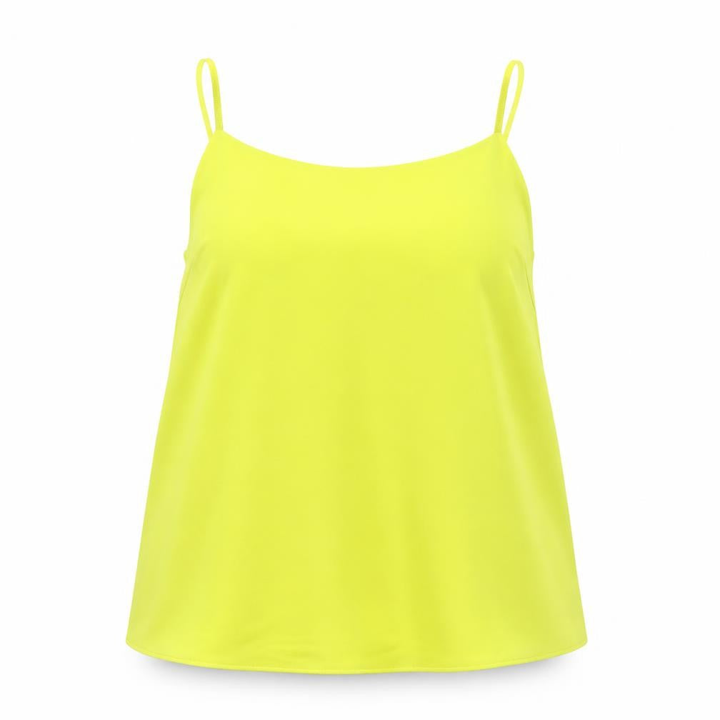 River Island Womens Yellow   Camisole Blouse Size 10