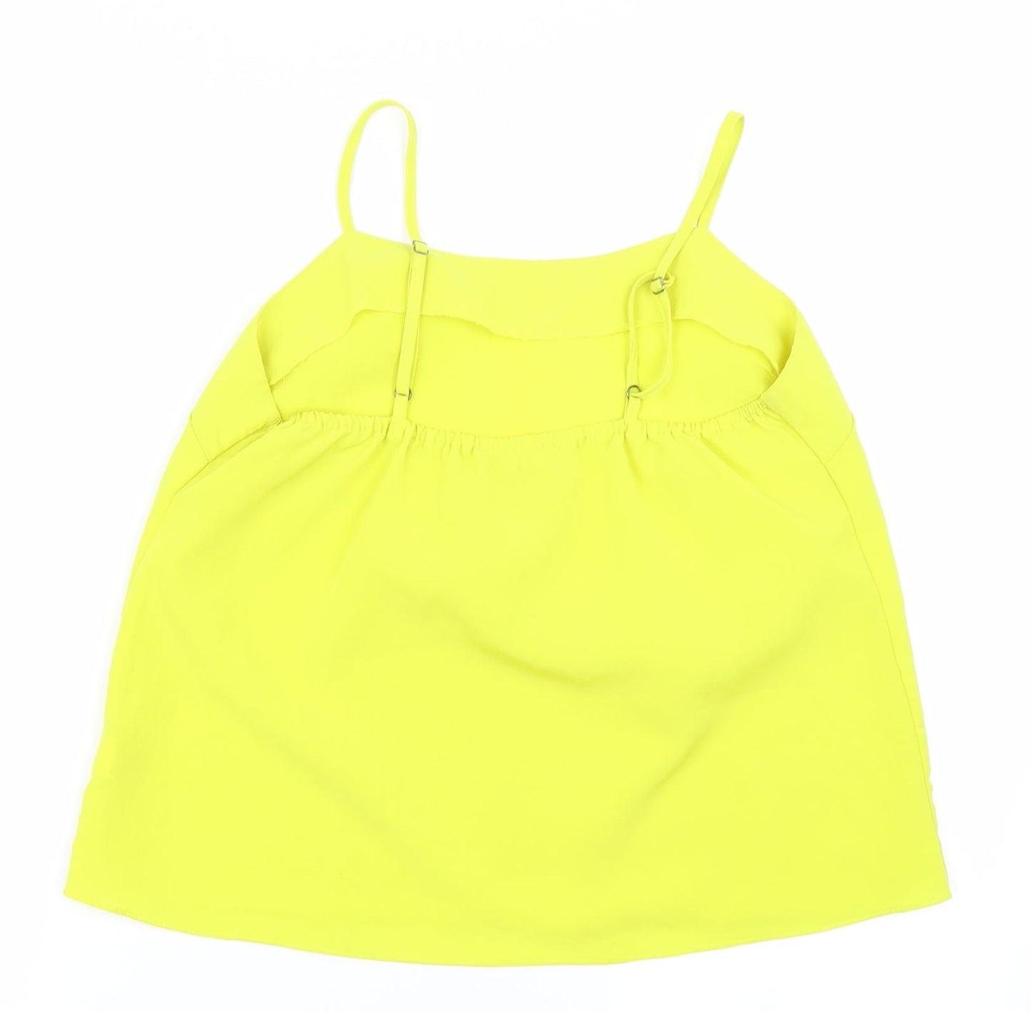 River Island Womens Yellow   Camisole Blouse Size 10