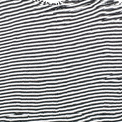 TU Girls Black Striped  Cropped T-Shirt Size 14 Years