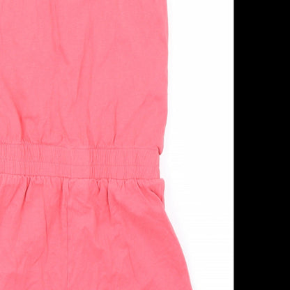 George Girls Pink   Playsuit One-Piece Size 8-9 Years