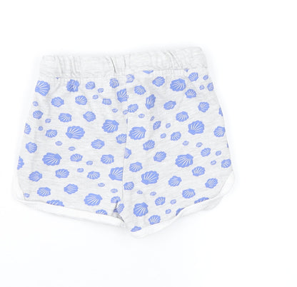 Disney Baby Girls Grey Geometric  Cropped Trousers Size 9-12 Months  - Minnie Mouse