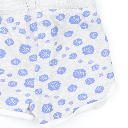 Disney Baby Girls Grey Geometric  Cropped Trousers Size 9-12 Months  - Minnie Mouse