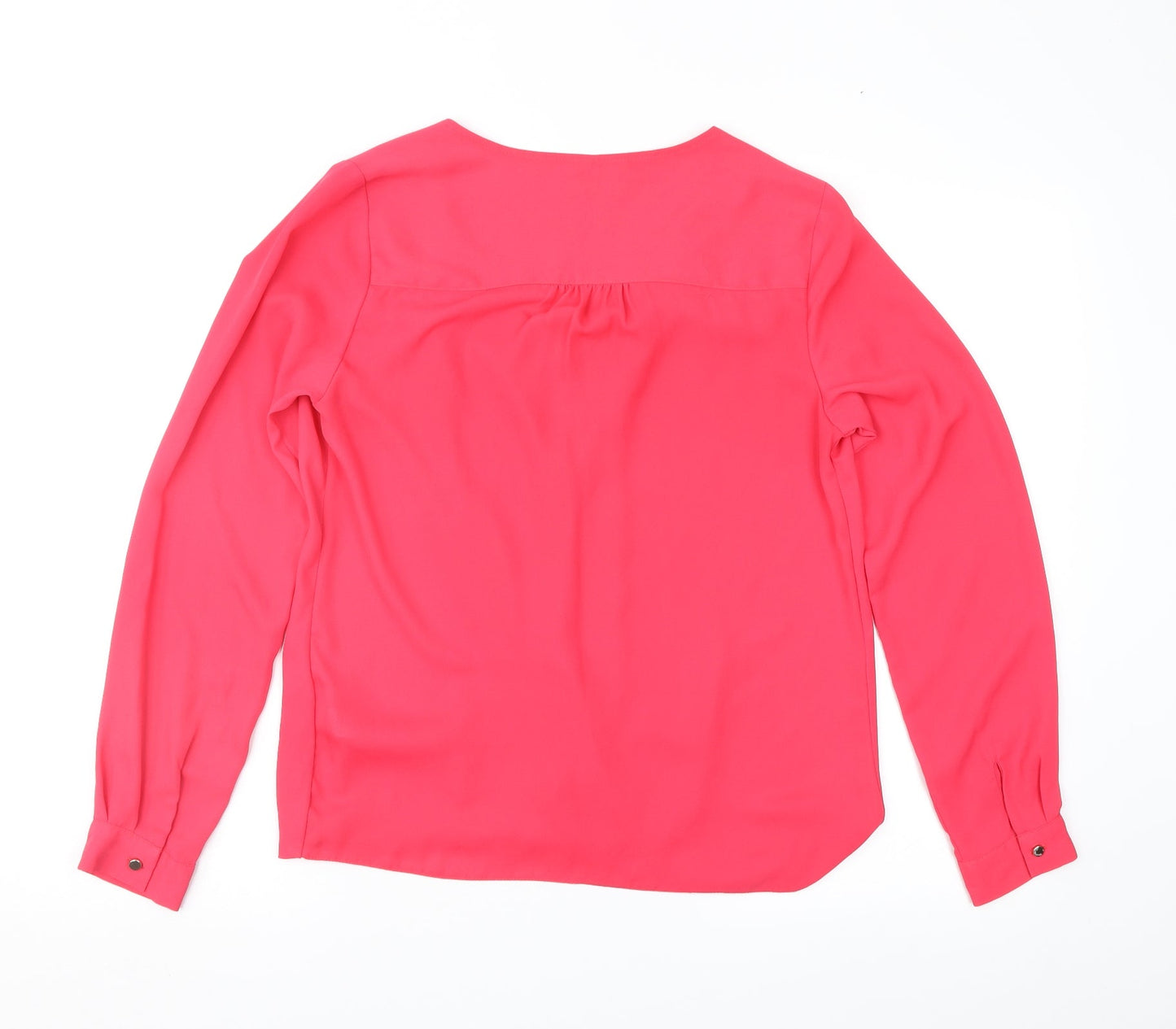 F&F Womens Pink   Basic Blouse Size 8