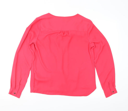 F&F Womens Pink   Basic Blouse Size 8