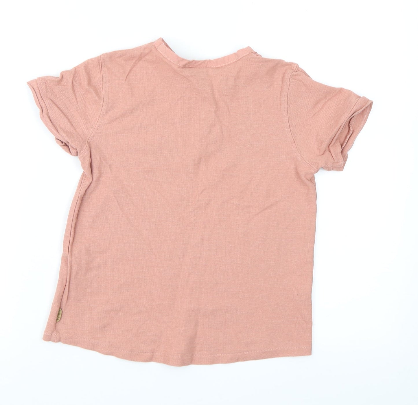 Zara Boys Brown   Basic T-Shirt Size 8 Years