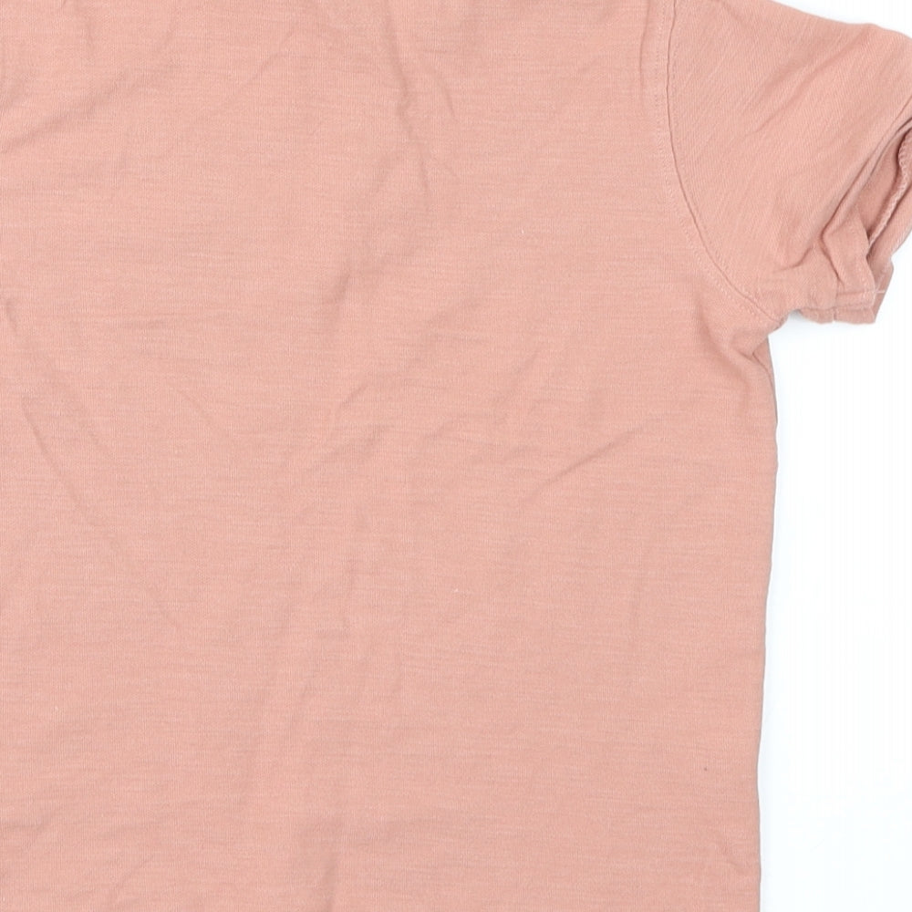 Zara Boys Brown   Basic T-Shirt Size 8 Years