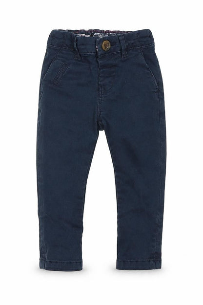 Front view of Next Baby Blue Cargo Trousers, size 6-9, Months