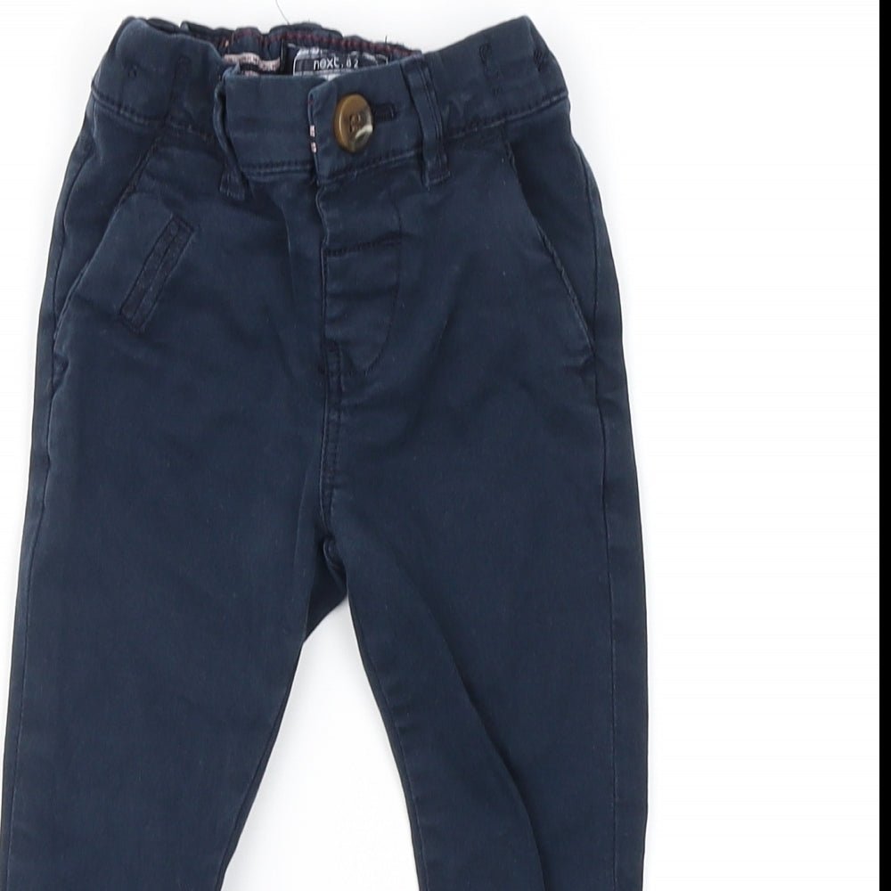 NEXT Baby Blue   Cargo Trousers Size 6-9 Months