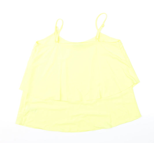 F&F Womens Yellow   Camisole Blouse Size 12