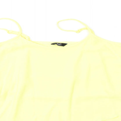 F&F Womens Yellow   Camisole Blouse Size 12