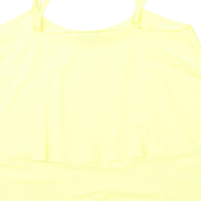 F&F Womens Yellow   Camisole Blouse Size 12