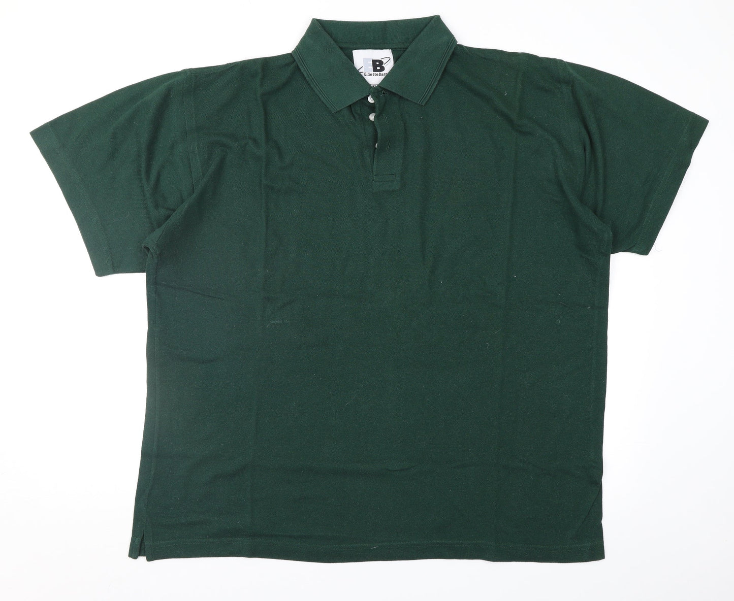 Elliette Barns Mens Green    Polo Size XL