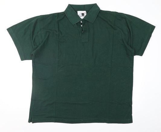 Elliette Barns Mens Green    Polo Size XL