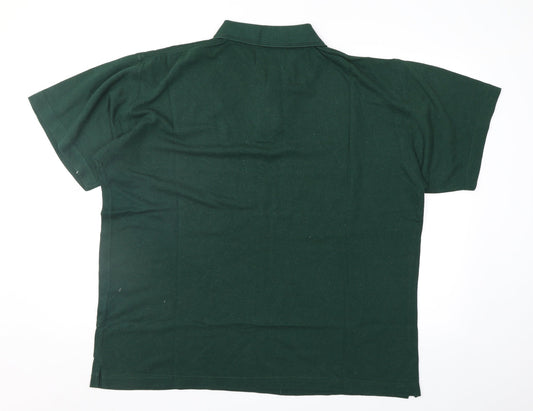 Elliette Barns Mens Green    Polo Size XL