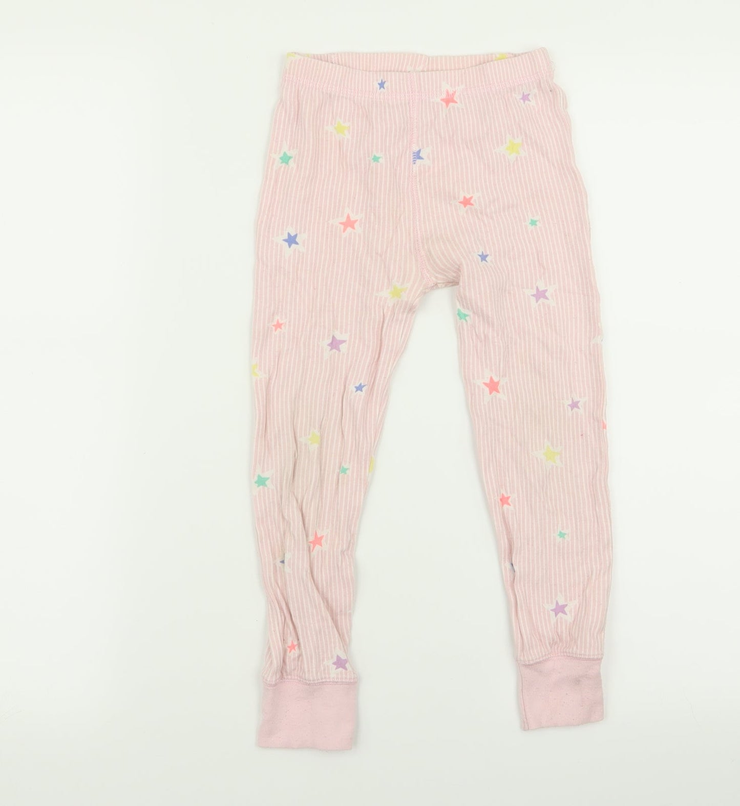 NEXT Girls Pink Striped  Cami Pyjama Pants Size 4-5 Years