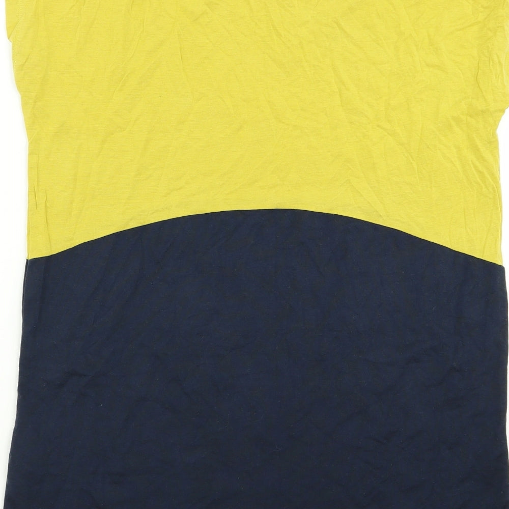 Womens UK Size 6 River Island Multicoloured Basic T-Shirt