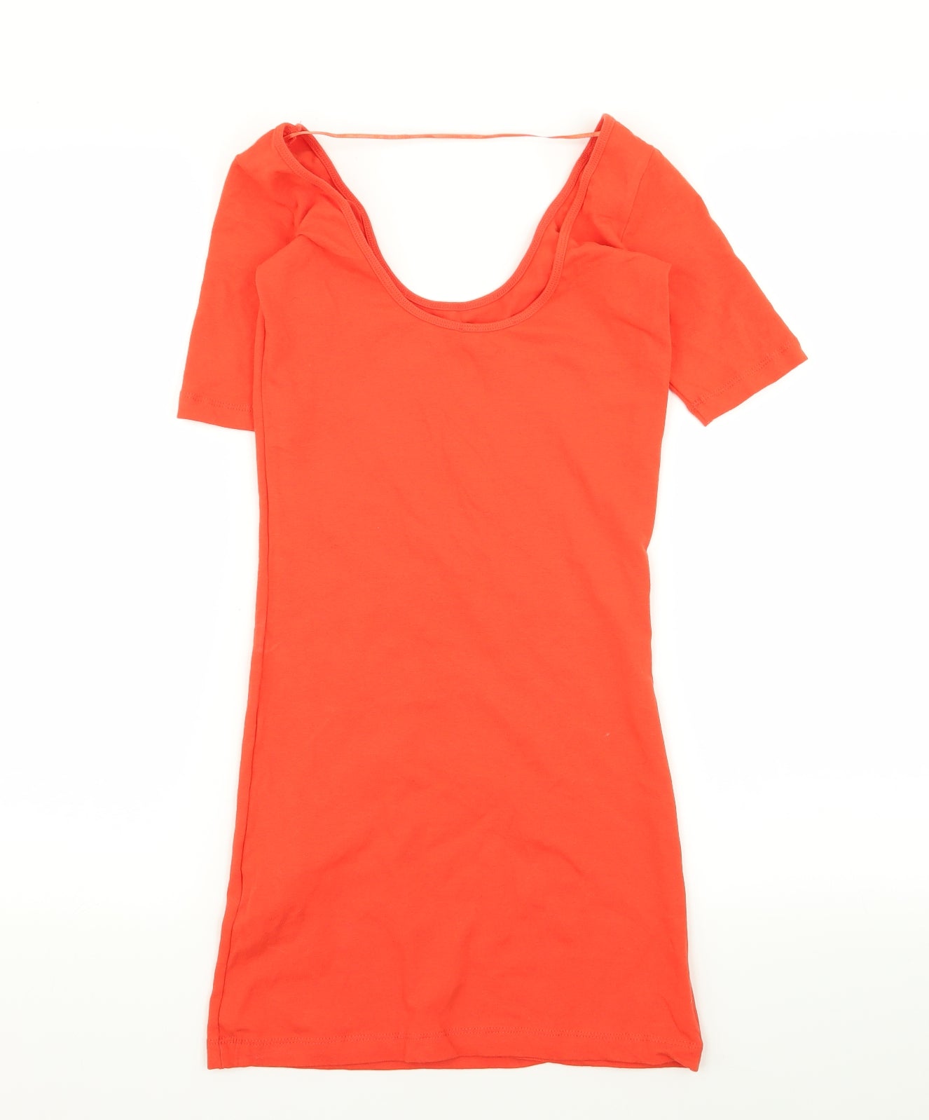 denim and co Womens Orange   Pencil Dress  Size 8