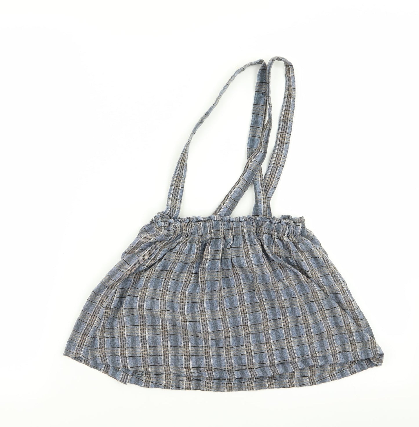 NEXT Girls Multicoloured Check  Fit & Flare  Size 4-5 Years
