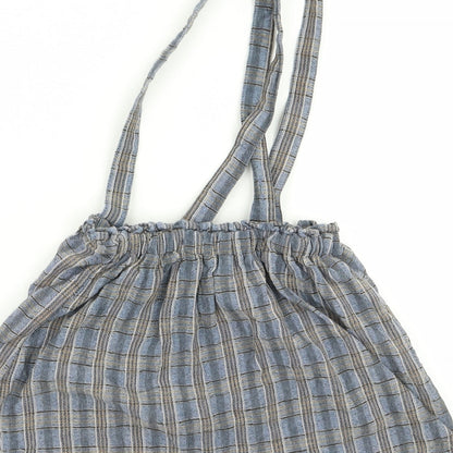 NEXT Girls Multicoloured Check  Fit & Flare  Size 4-5 Years
