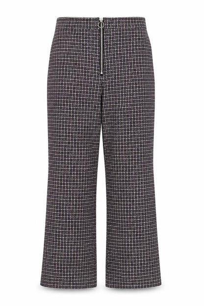 Preworn Womens Multicoloured Houndstooth  Trousers  Size 28 in L28 in