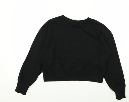 Womens UK Size 10 New Look Black Pullover Jumper