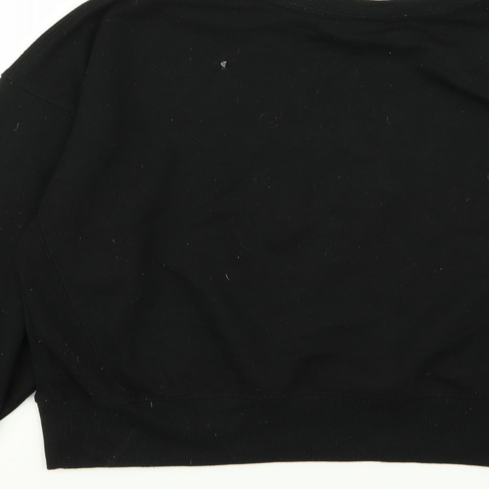 Womens UK Size 10 New Look Black Pullover Jumper