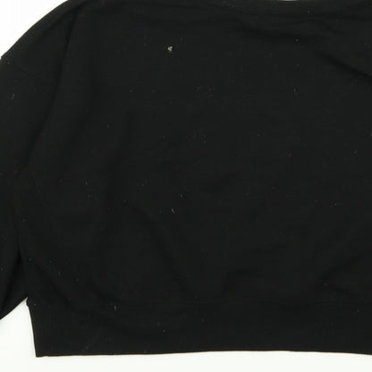 Womens UK Size 10 New Look Black Pullover Jumper