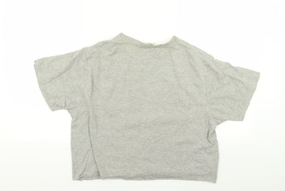 ellesse Womens Grey   Basic T-Shirt Size S