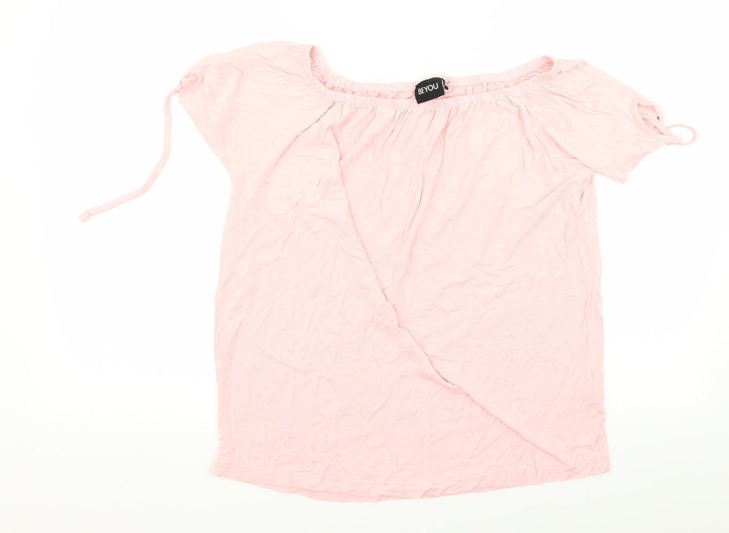 Womens UK Size 10 be you Pink Basic T-Shirt