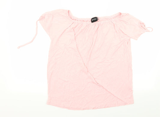 Womens UK Size 10 be you Pink Basic T-Shirt