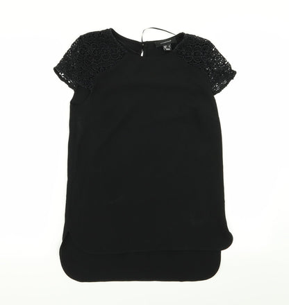 Primark Womens Black   Basic Blouse Size 6