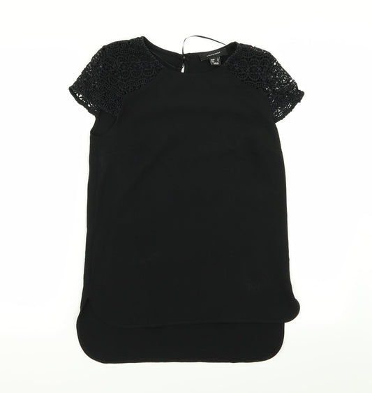 Primark Womens Black   Basic Blouse Size 6