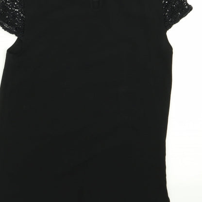 Primark Womens Black   Basic Blouse Size 6