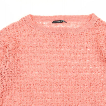 Primark Womens Pink   Pullover Jumper Size 10