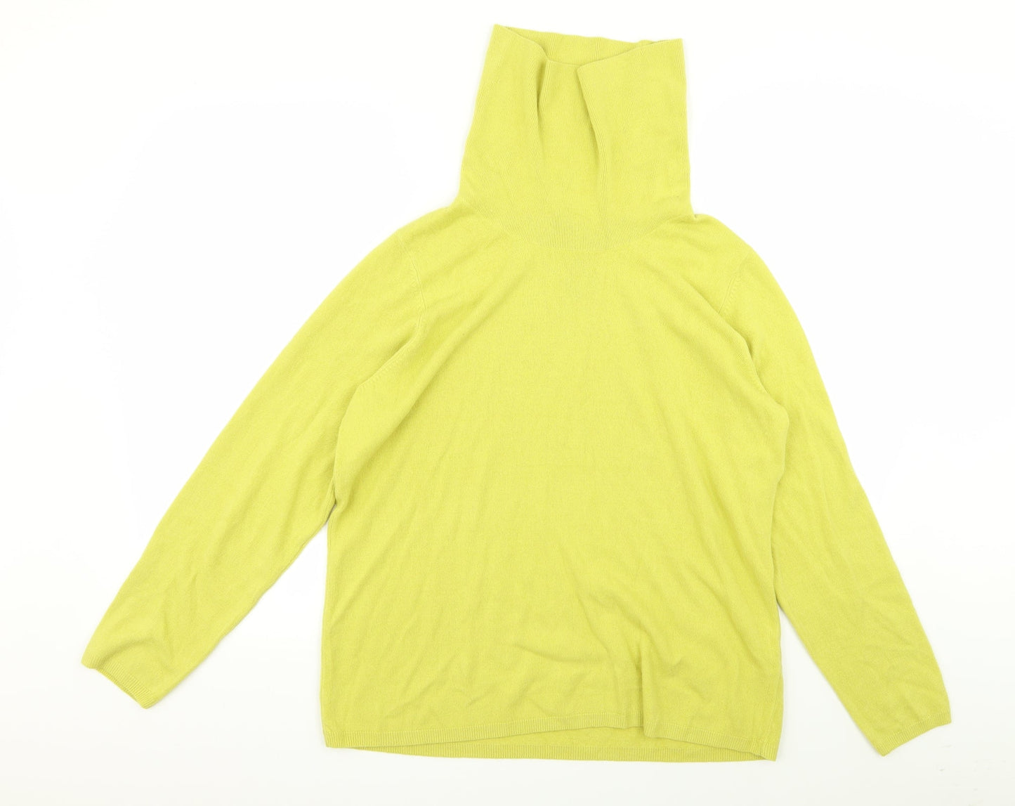 Womens UK Size 16 Bonmarché Yellow Pullover Jumper