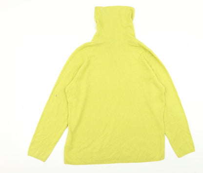 Womens UK Size 16 Bonmarché Yellow Pullover Jumper
