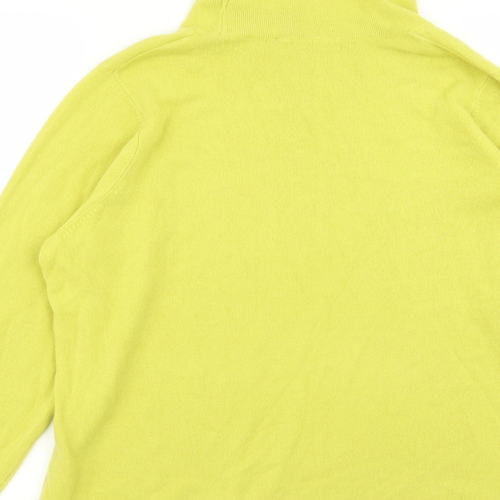 Womens UK Size 16 Bonmarché Yellow Pullover Jumper